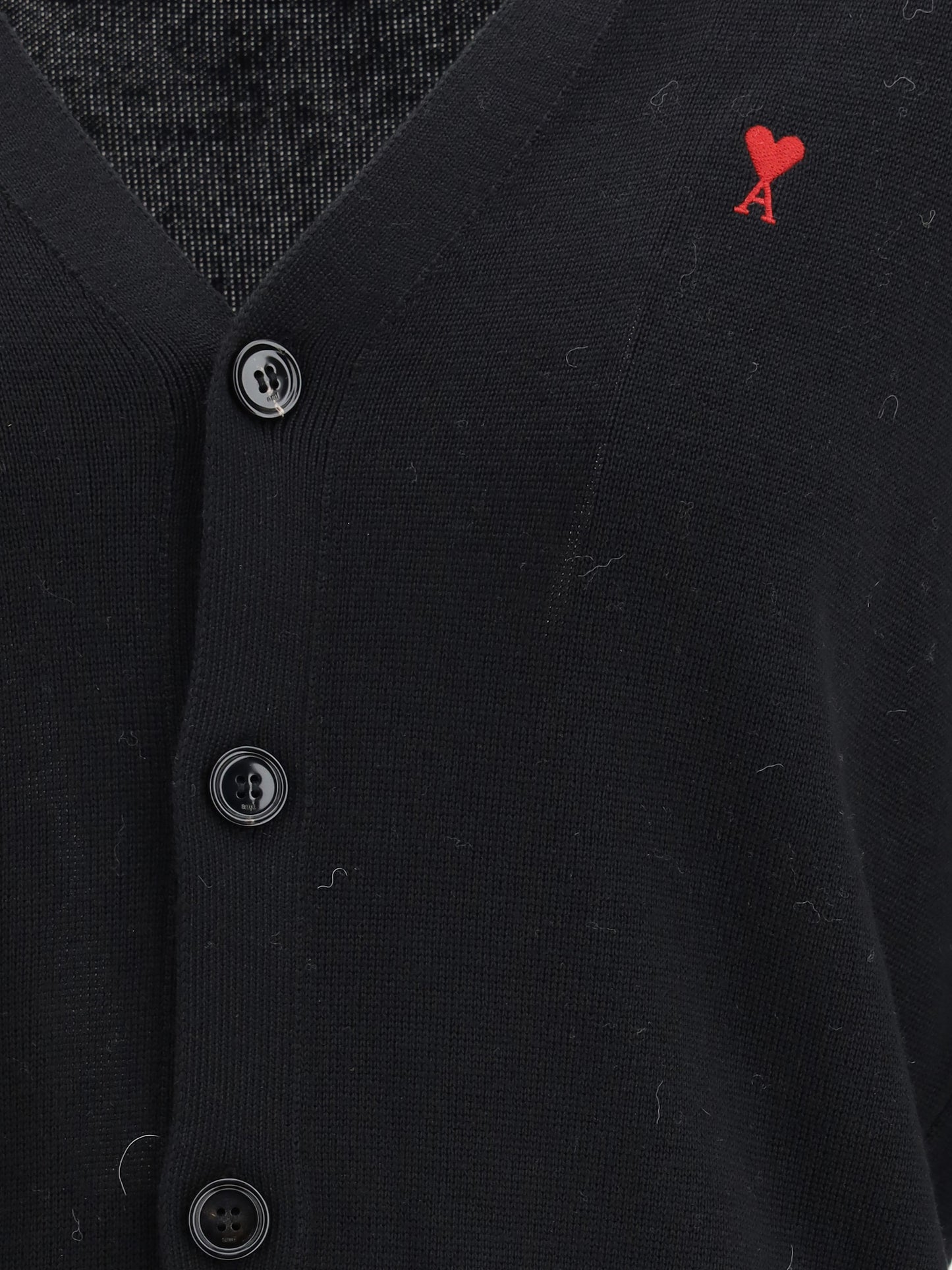 Ami Paris Men Ami De Coeur Cardigan AMI PARIS