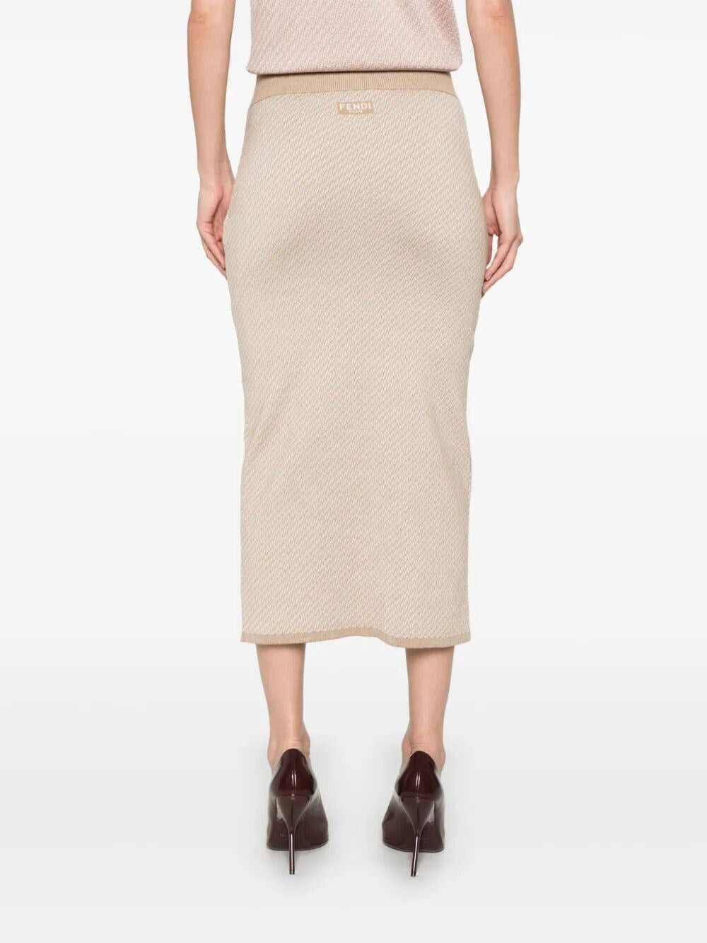 Fendi Women `Micro Ff` Skirt FENDI
