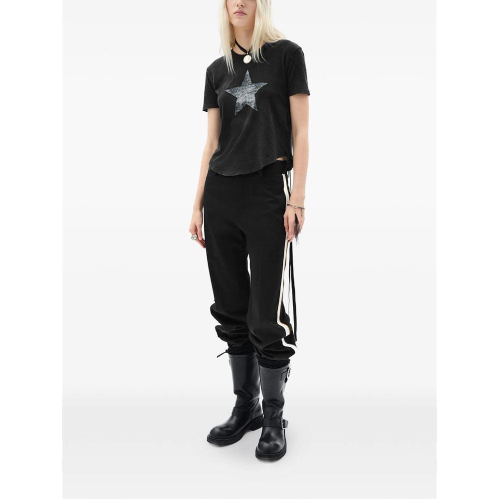 Ann Demeulemeester Black Trousers - Straight Trousers Women ANN DEMEULEMEESTER