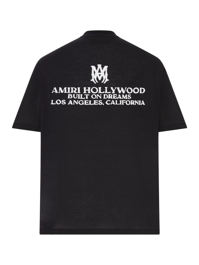Amiri Men Cotton T-Shirt With Logo AMIRI