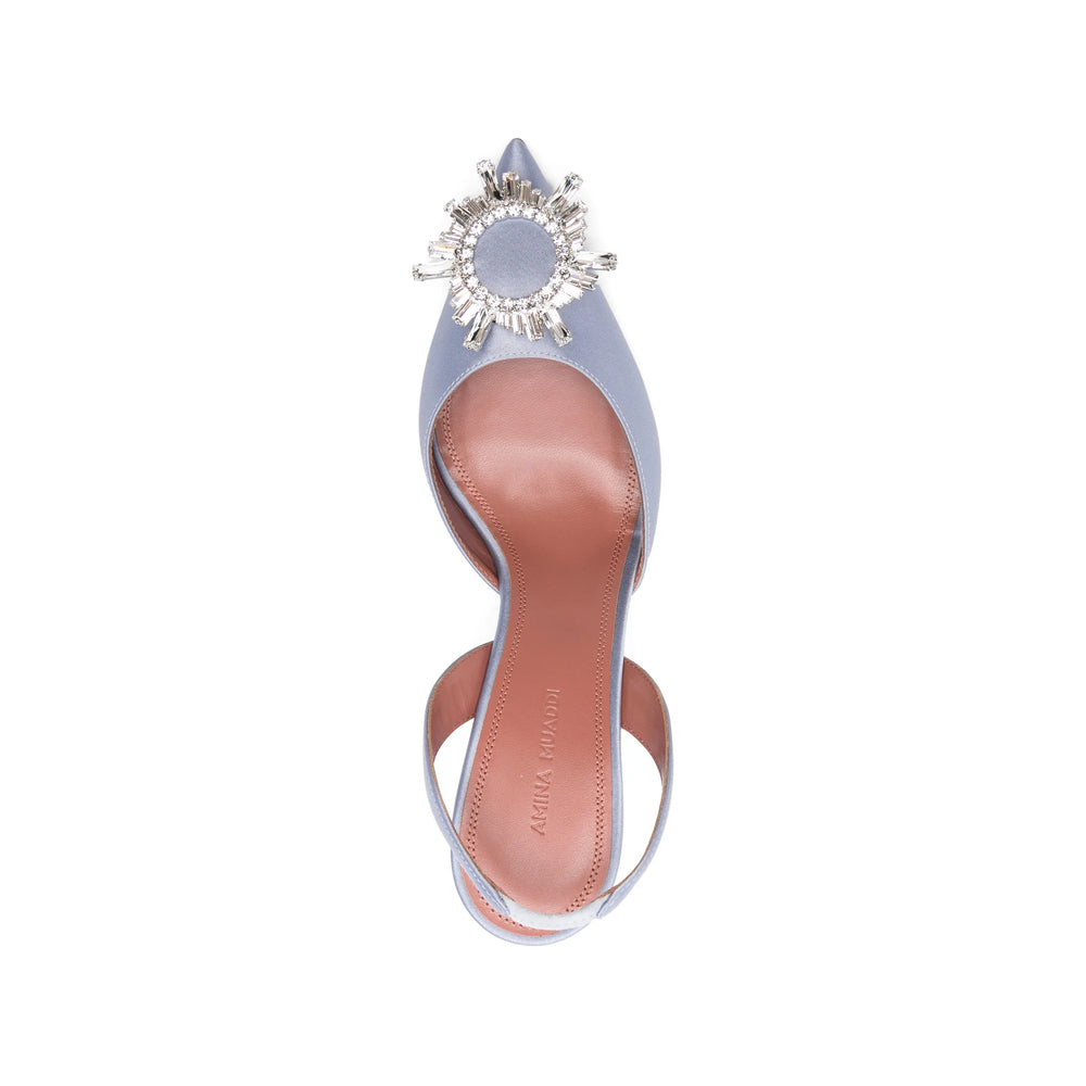 Amina Muaddi Purple Shoes Women AMINA MUADDI