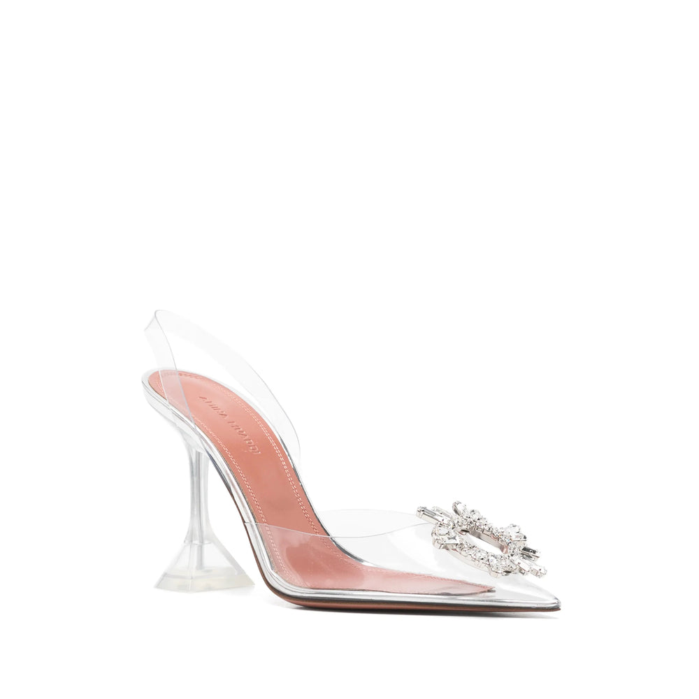 Amina Muaddi White Boots Women AMINA MUADDI