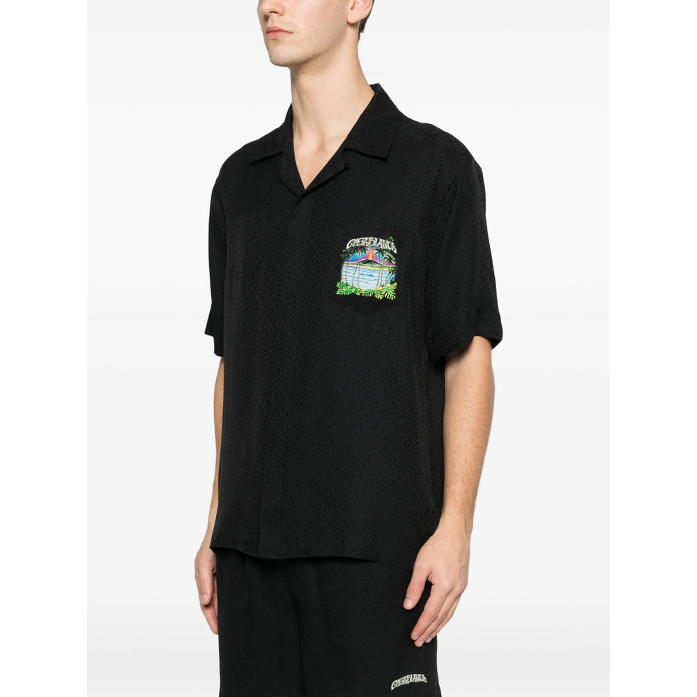 Casablanca Black Shirts Men CASABLANCA