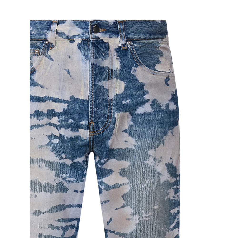 Amiri Blue Denim Men Men AMIRI