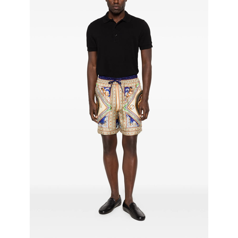 Casablanca Neutrals Shorts - Tailored Shorts Men CASABLANCA