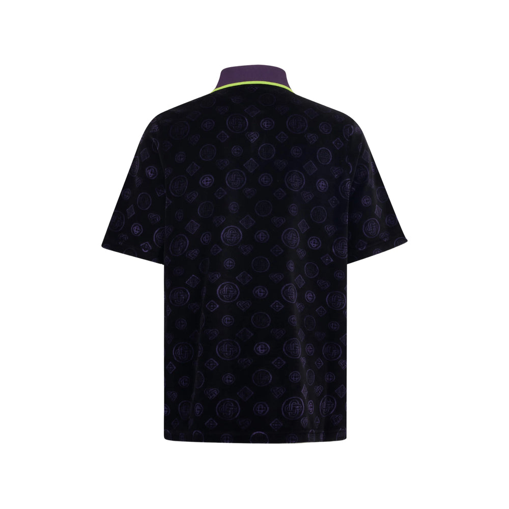 Casablanca Black Polo Shirts Men CASABLANCA