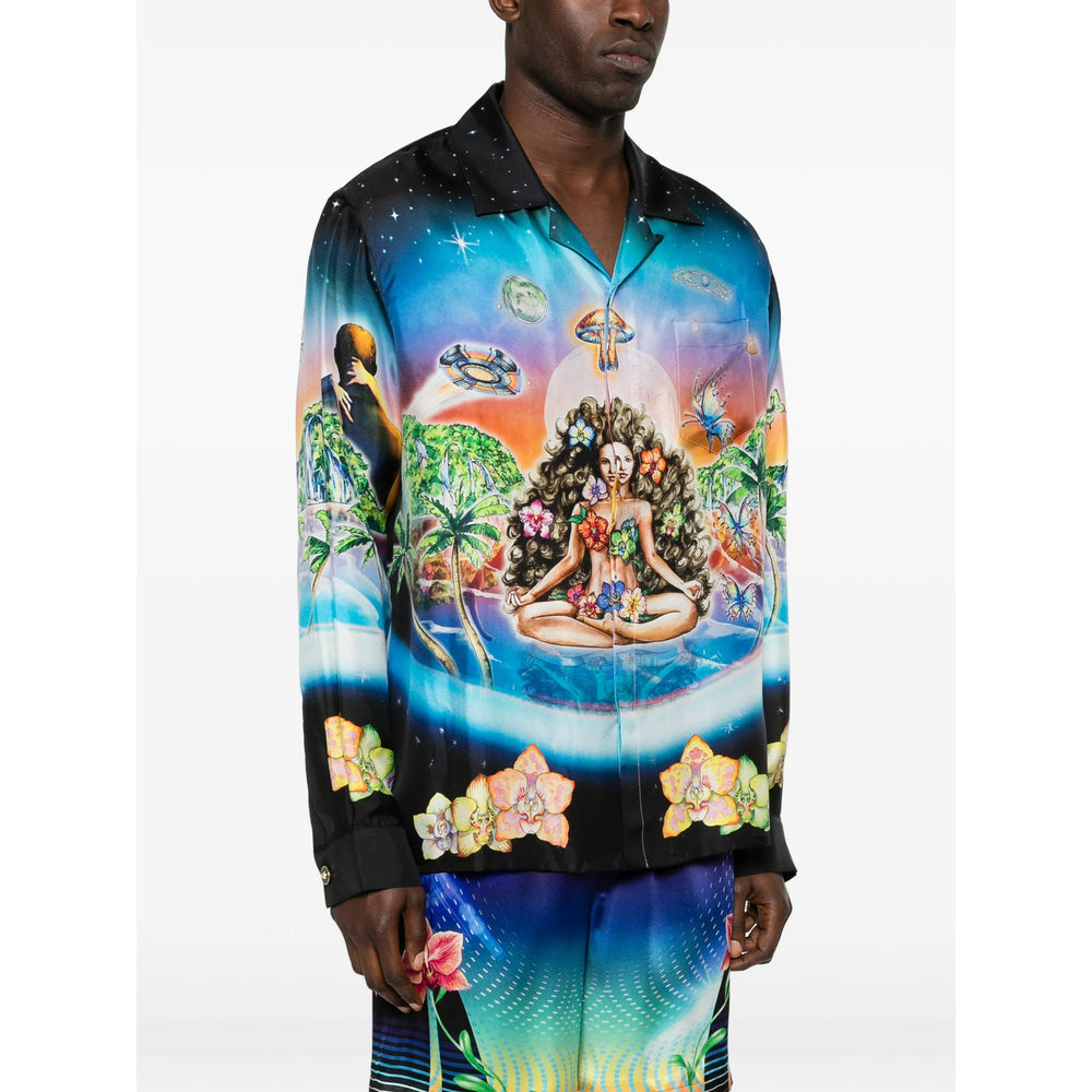 Casablanca Black Shirts Men CASABLANCA