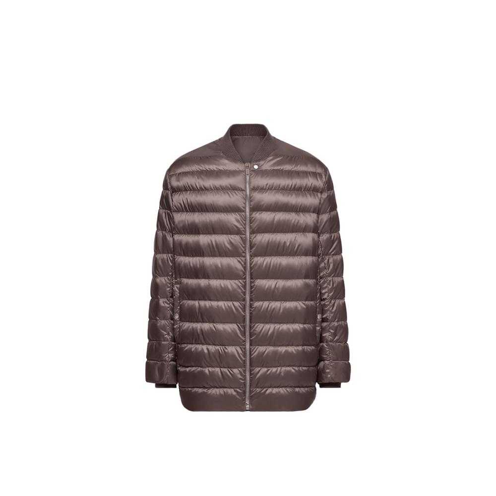 Moncler X Rick Owens Brown Jackets - Padded & Down Jackets Men MONCLER X RICK OWENS