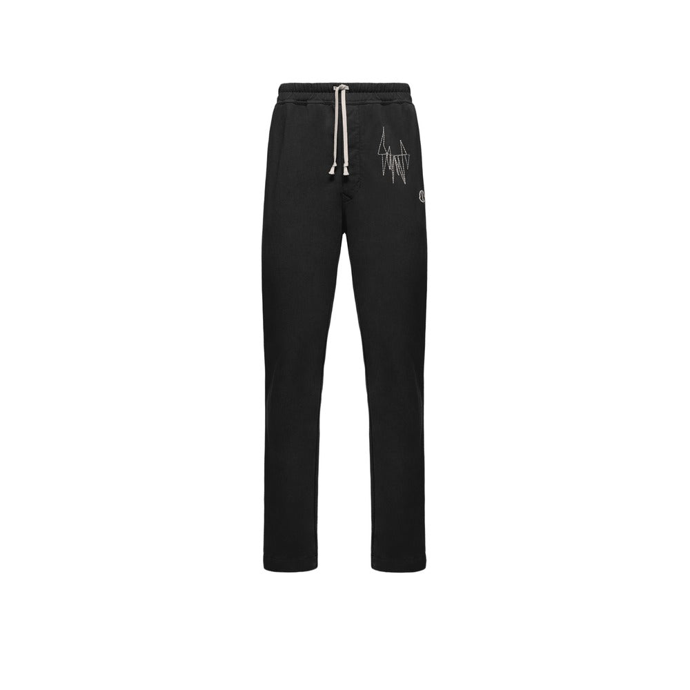 Moncler X Rick Owens Black Trousers - Track Pants Men MONCLER X RICK OWENS
