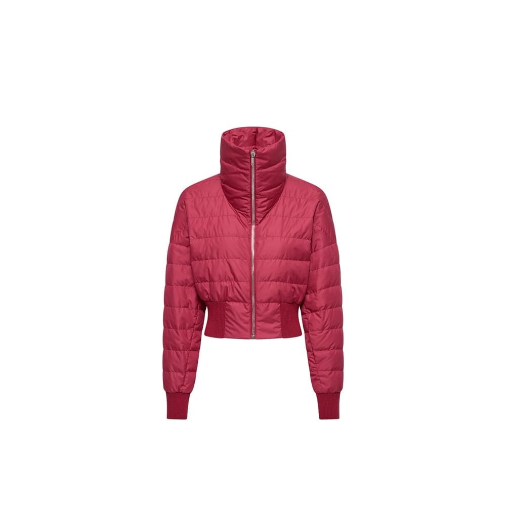 Moncler X Rick Owens Red Jackets - Puffer Jackets Women MONCLER X RICK OWENS