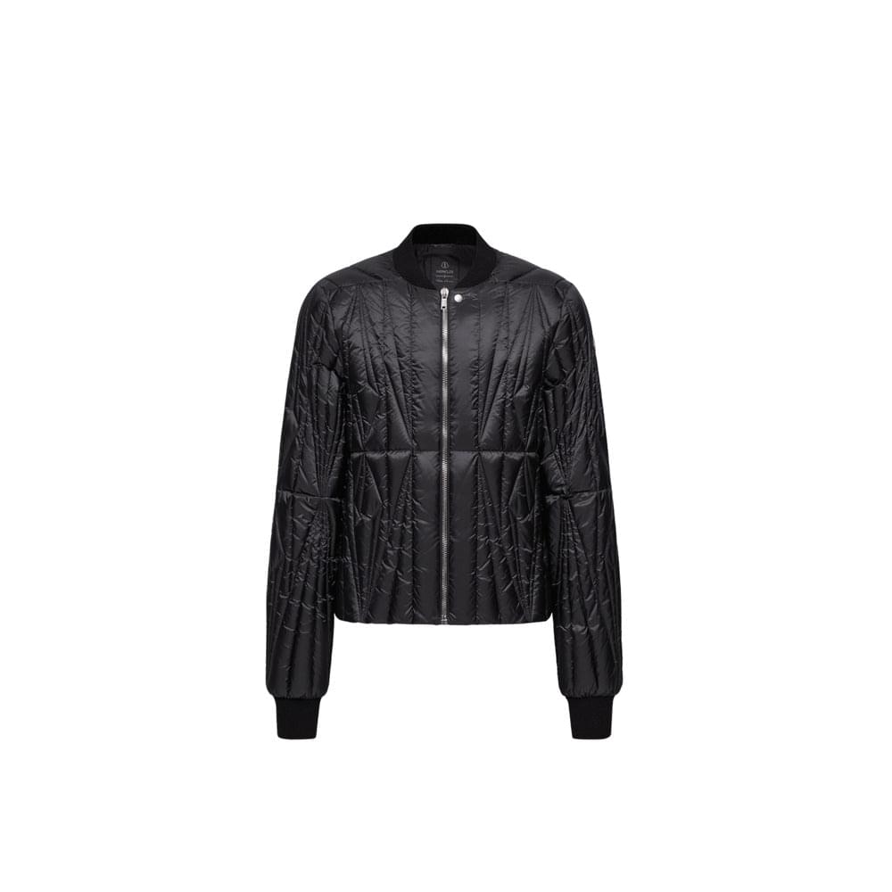 Moncler X Rick Owens Black Jackets - Padded & Down Jackets Men MONCLER X RICK OWENS