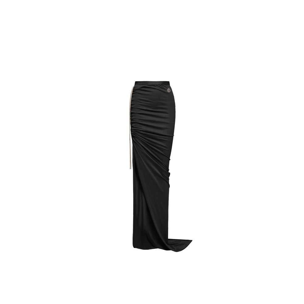 Moncler X Rick Owens Black Skirts - Asymmetric & Draped Skirts Women MONCLER X RICK OWENS