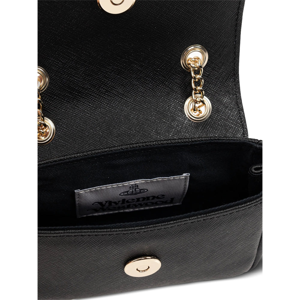 Vivienne Westwood Black Shoulder Bags Women VIVIENNE WESTWOOD