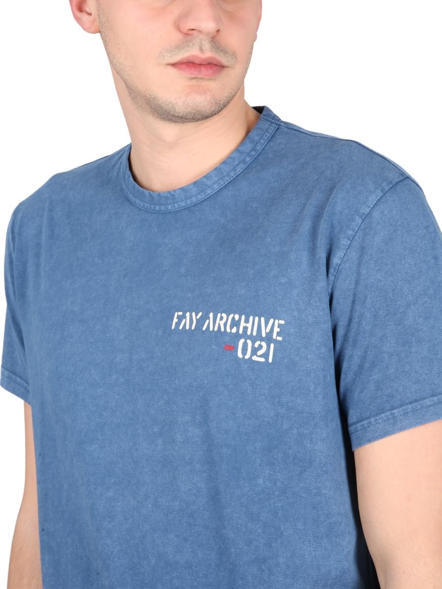 Fay Men Crewneck T-Shirt FAY