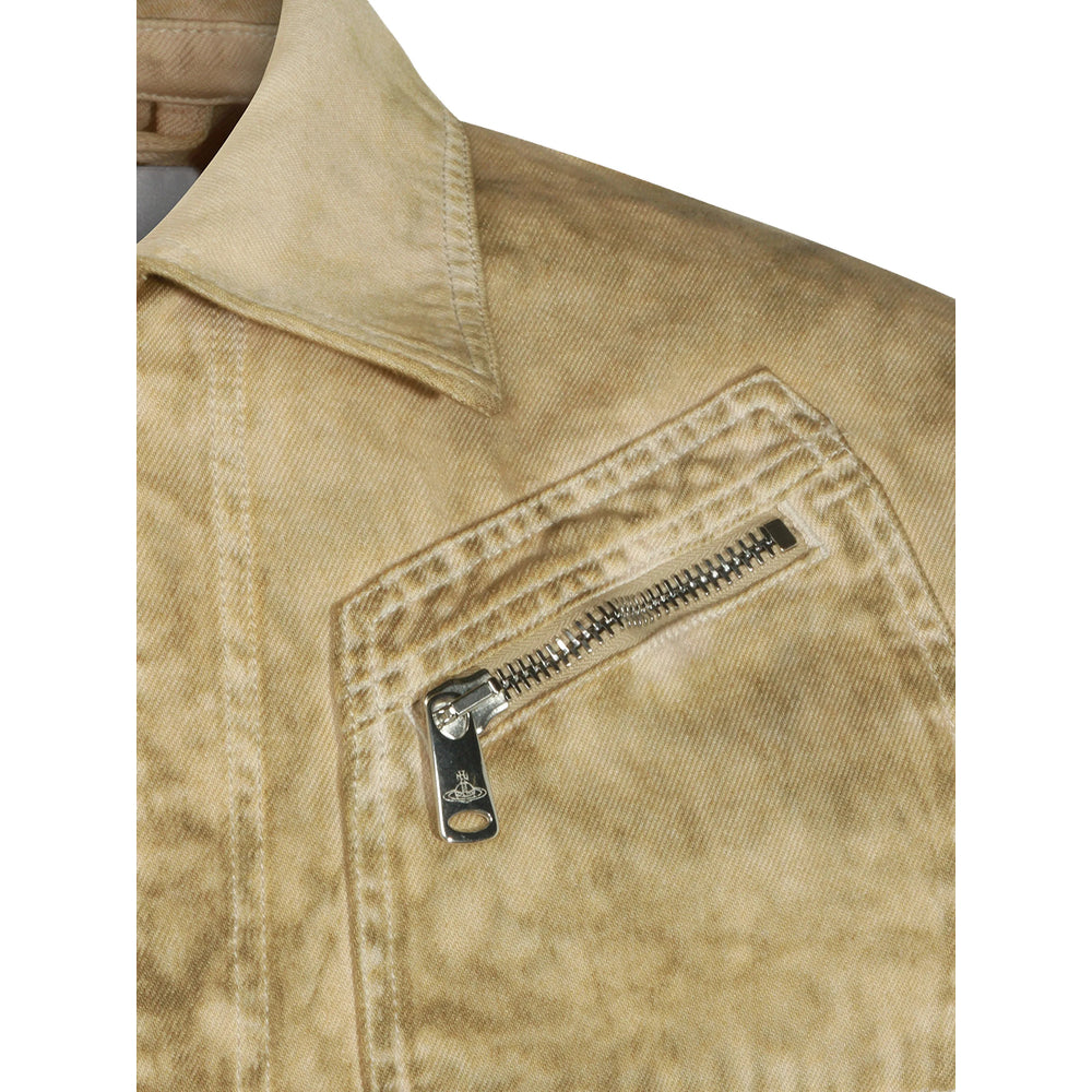Vivienne Westwood Green Jackets - Shirt Jackets Men VIVIENNE WESTWOOD