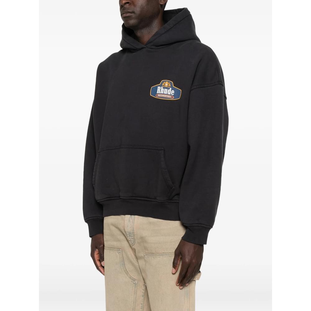 Rhude Black Sweaters & Knitwear - Hoodies Men RHUDE