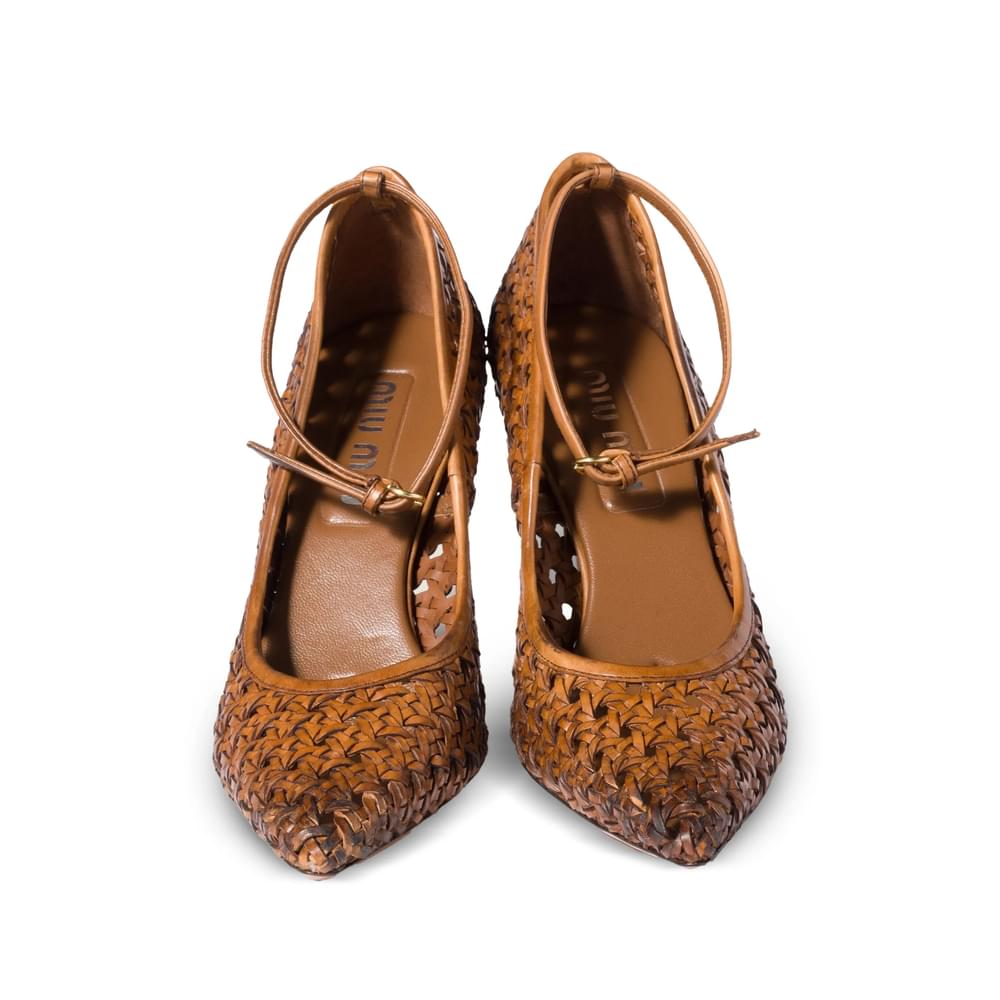 Miu Miu Brown Shoes Women MIU MIU