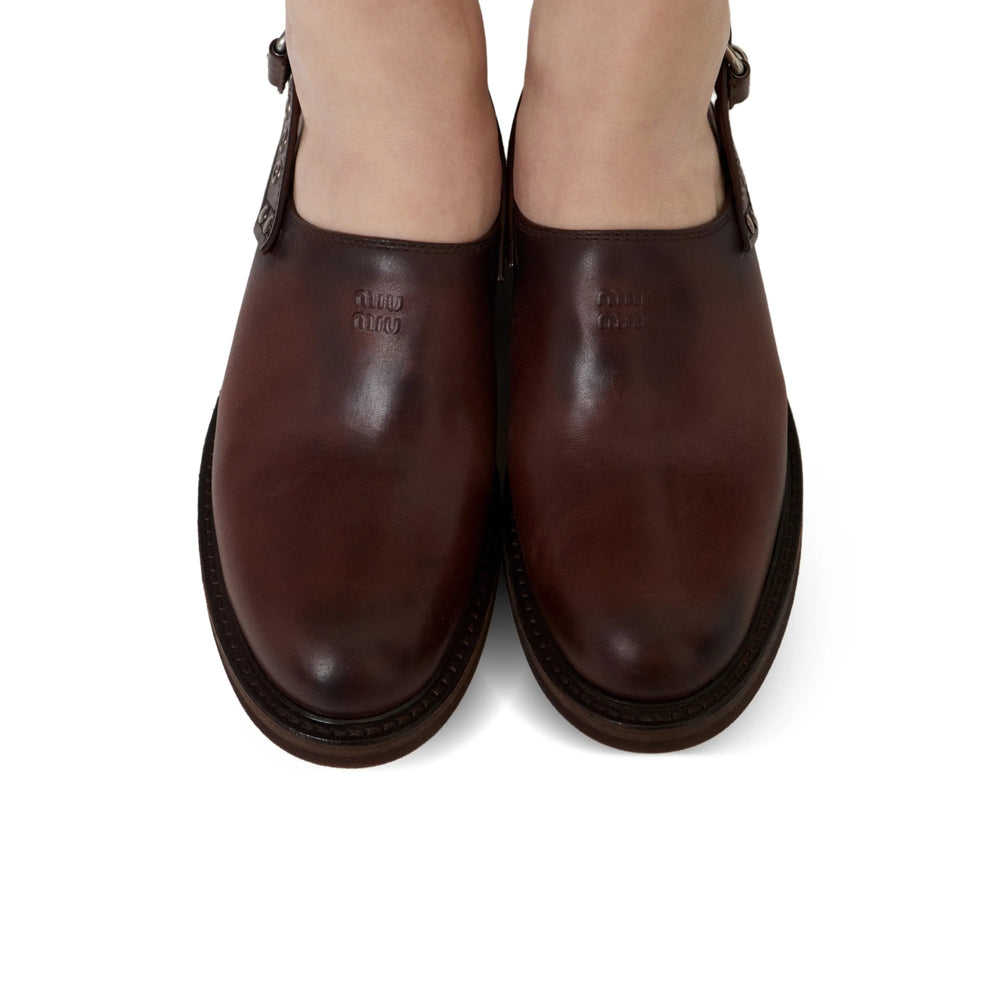 Miu Miu Brown Shoes Women MIU MIU