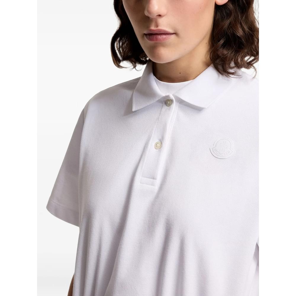 Moncler White Tops - Polo Tops Women MONCLER
