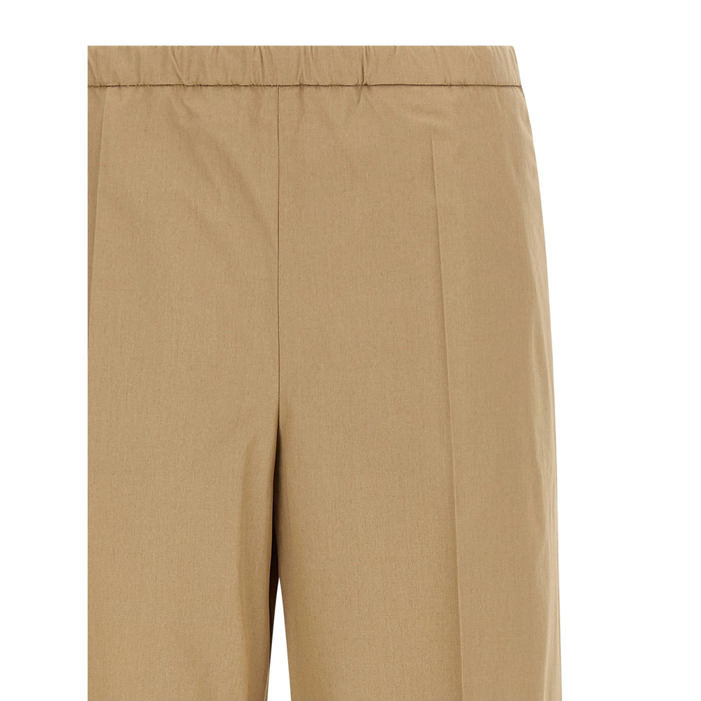 Moncler Neutrals Trousers - Straight Trousers Women MONCLER
