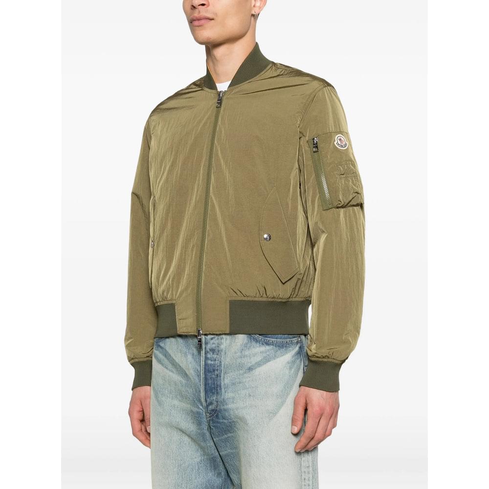 Moncler Green Jackets - Bomber Jackets Men MONCLER