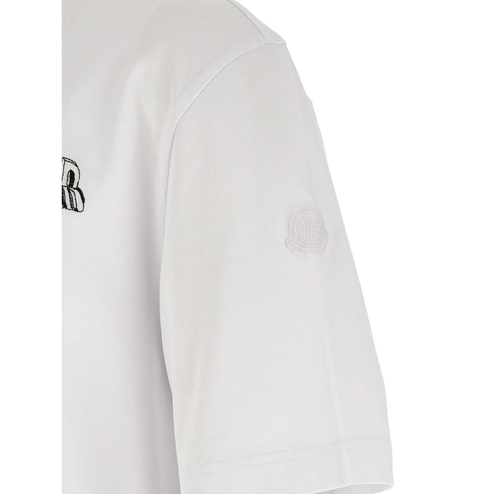 Moncler White T-Shirts & Vests - T-Shirts Men MONCLER