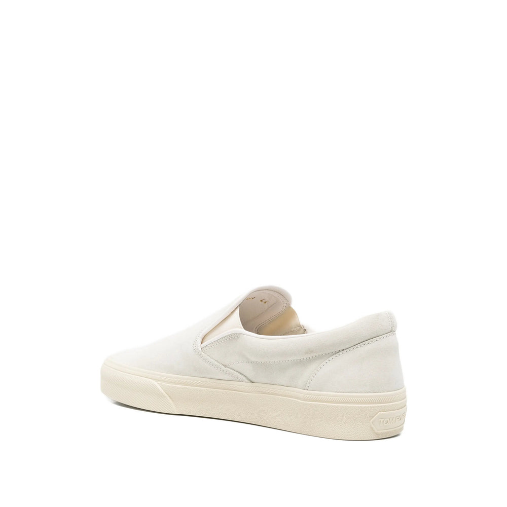 Tom Ford Neutrals Trainers - Slip-Ons Men TOM FORD
