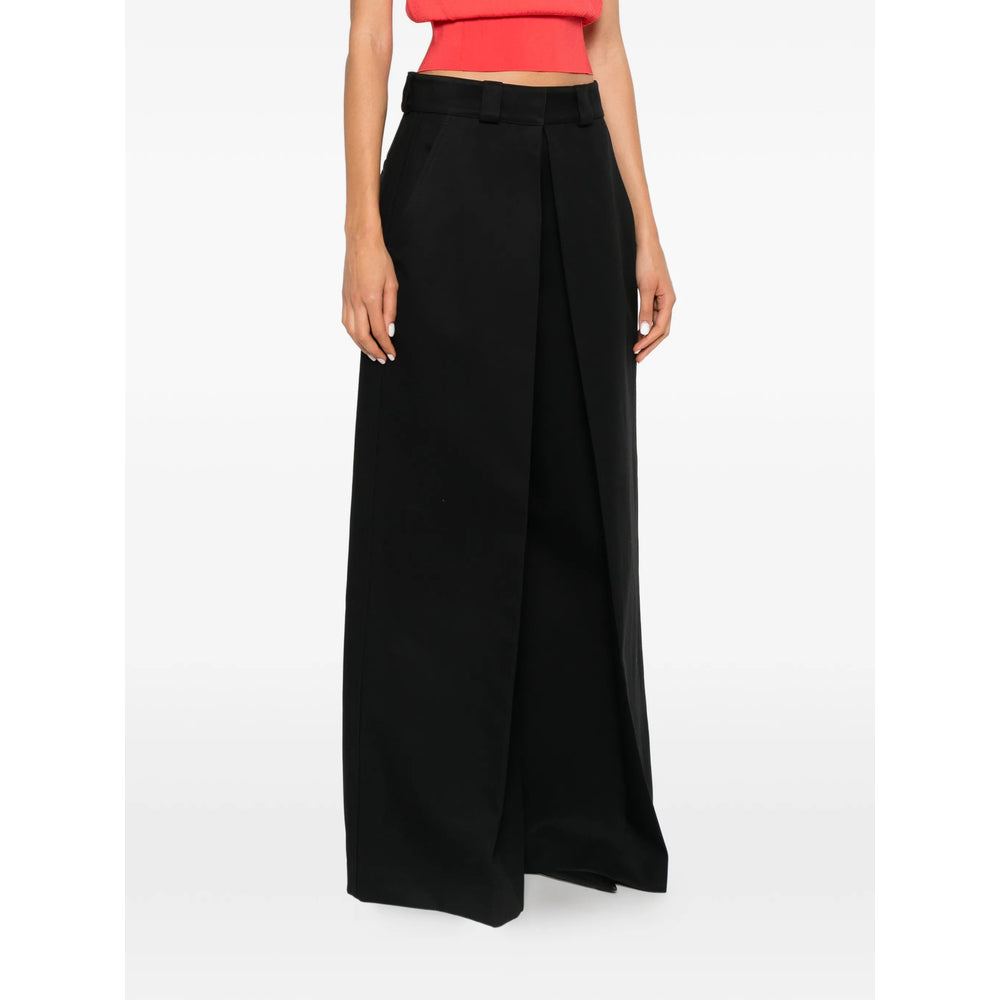 Balenciaga Black Trousers - Palazzo Pants Women BALENCIAGA