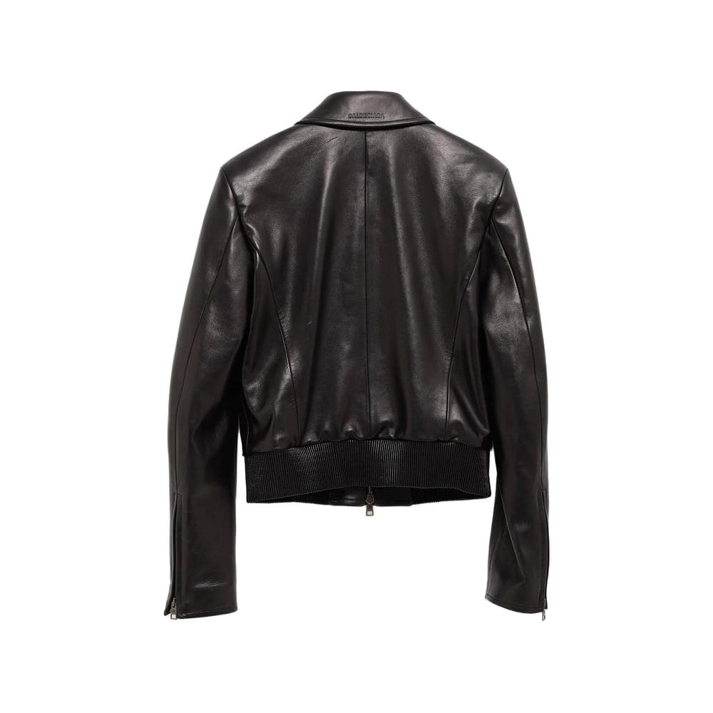 Balenciaga Black Jackets - Leather Jackets Women BALENCIAGA