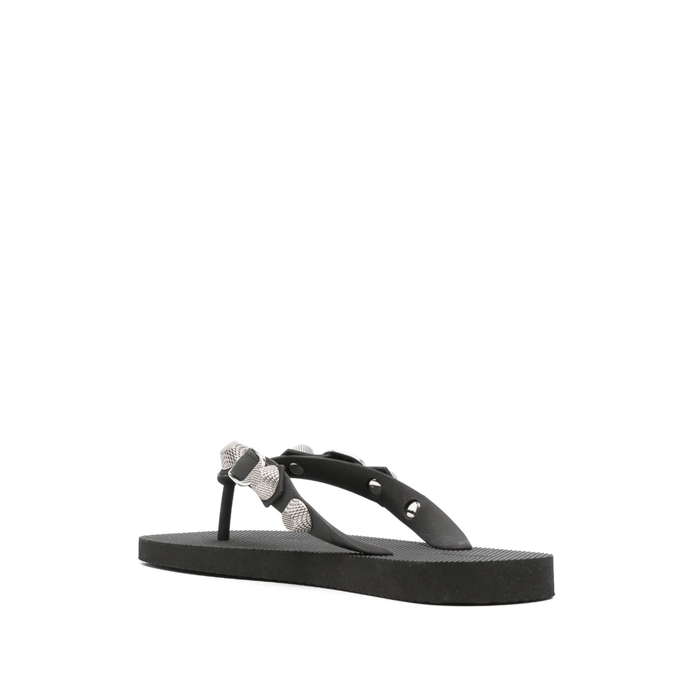 Balenciaga Black Flip-Flops & Slides Women BALENCIAGA