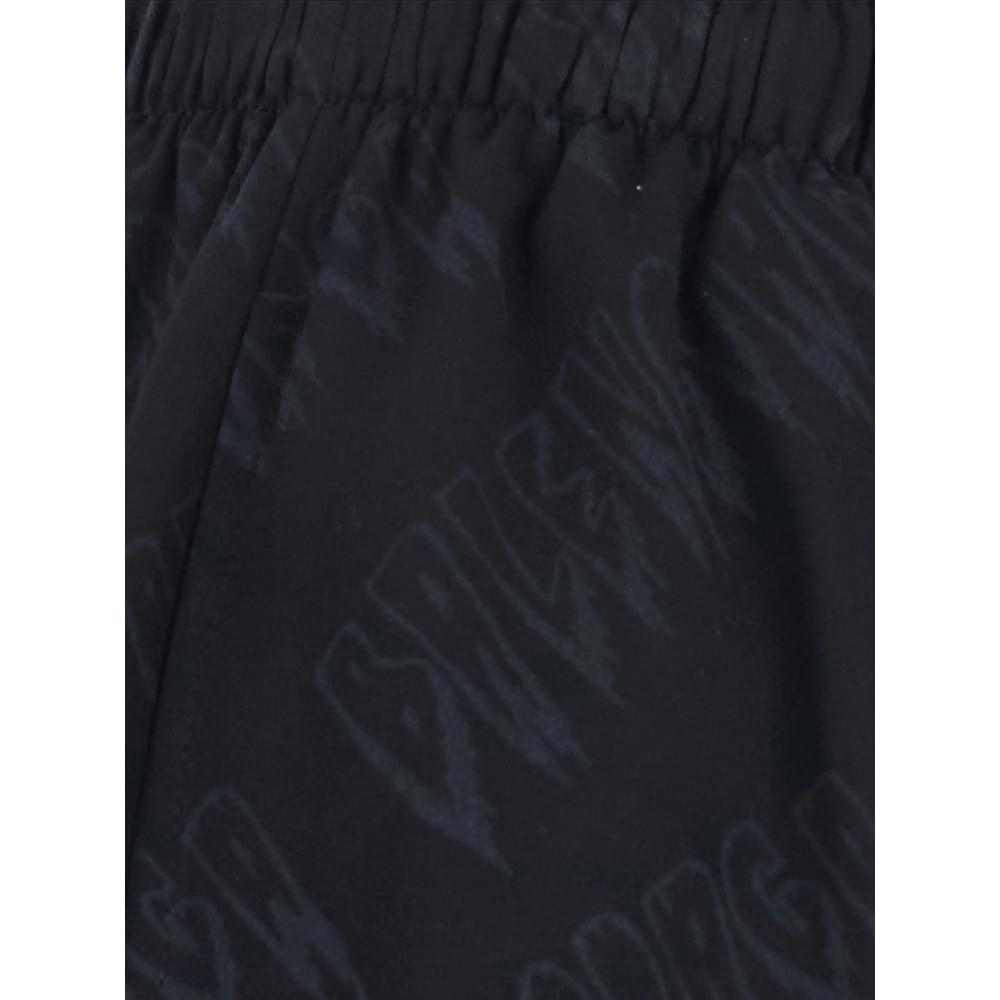 Balenciaga Black Shorts - Track & Running Shorts Men BALENCIAGA