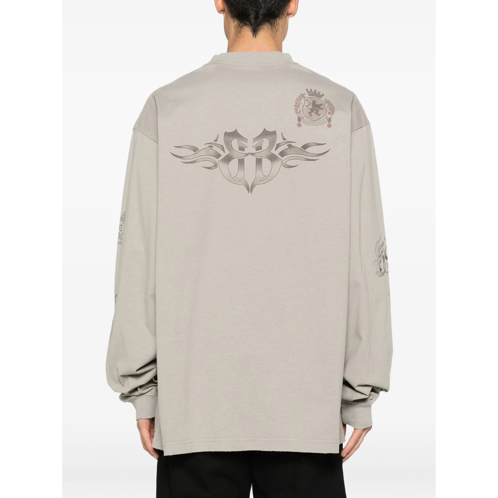 Balenciaga Grey T-Shirts & Vests - T-Shirts Men BALENCIAGA
