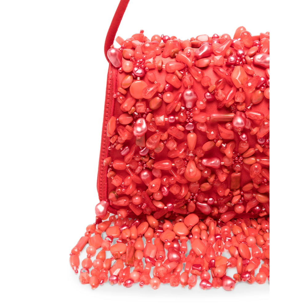 Cult Gaia Red Shoulder Bags Women CULT GAIA