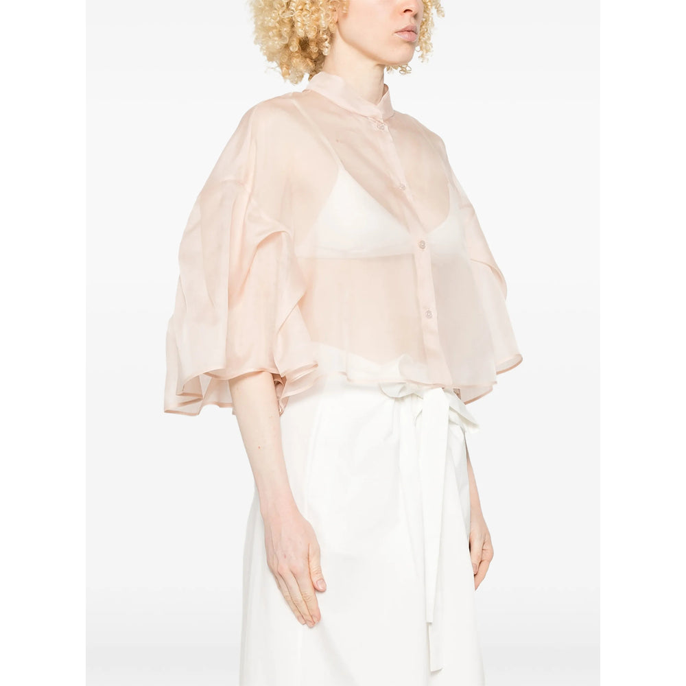 Max Mara Pink Jackets - Capes & Ponchos Women MAX MARA