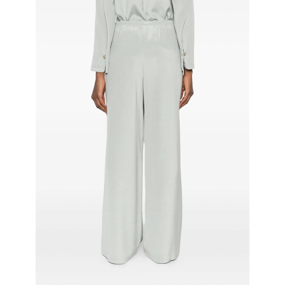 Max Mara Green Trousers - Palazzo Pants Women MAX MARA