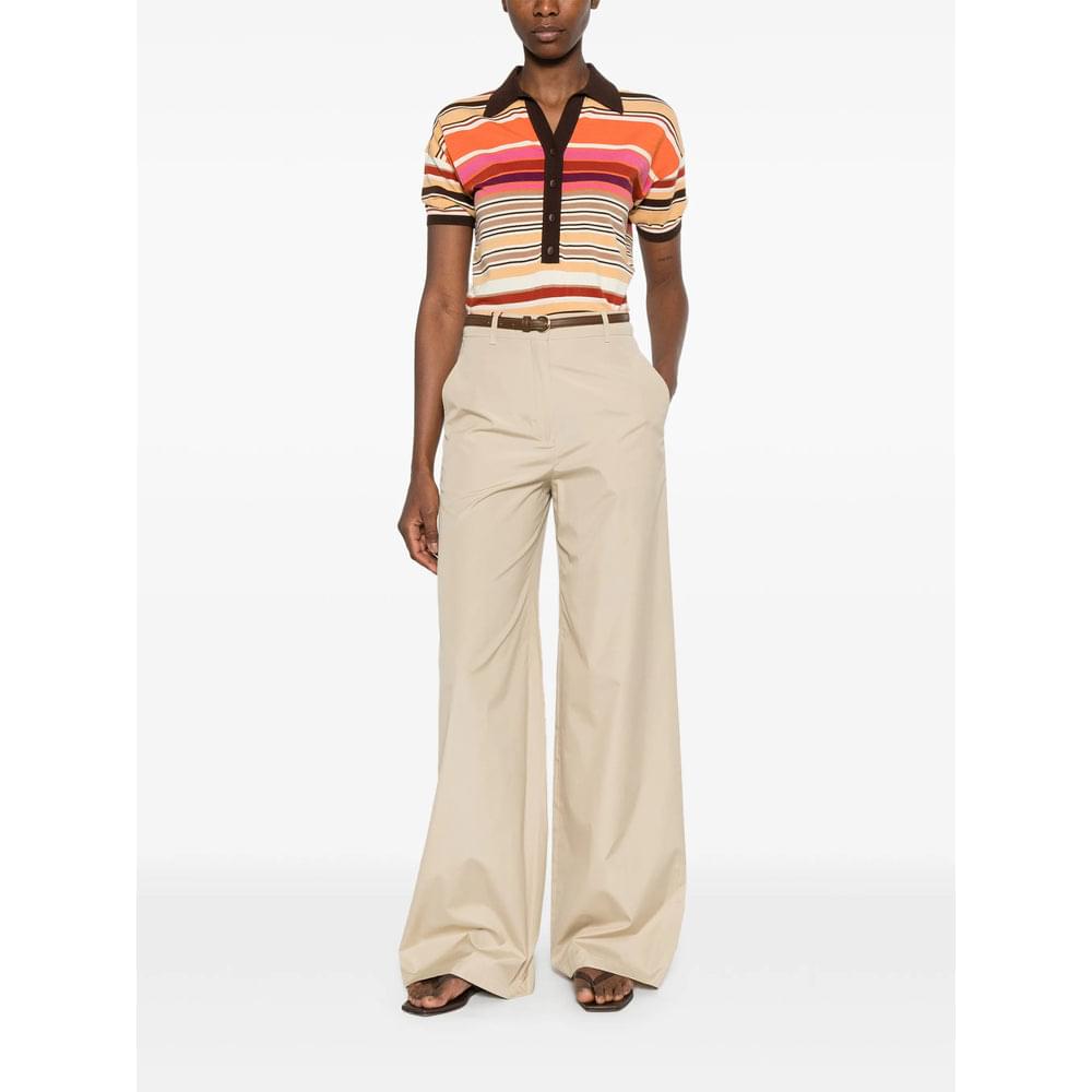 Max Mara Studio Neutrals Trousers - Palazzo Pants Women MAX MARA STUDIO