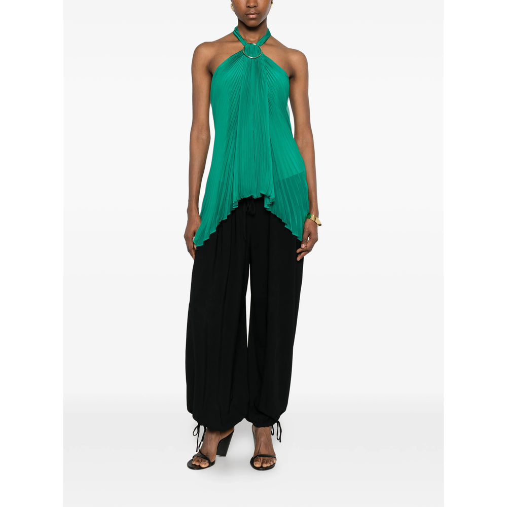 Max Mara Pianoforte Green Tops - Blouses Women MAX MARA