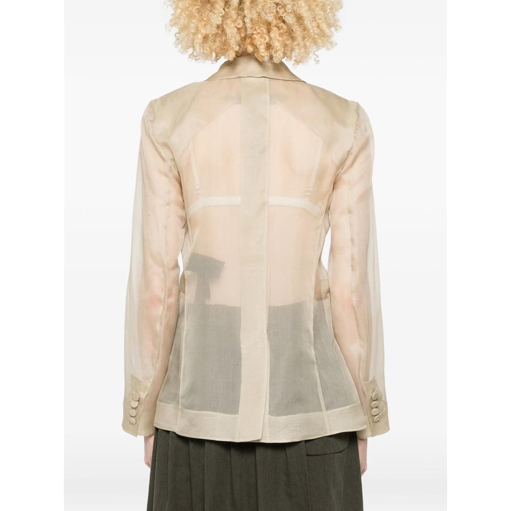 Max Mara Pianoforte Brown Jackets - Fitted Jackets Women MAX MARA