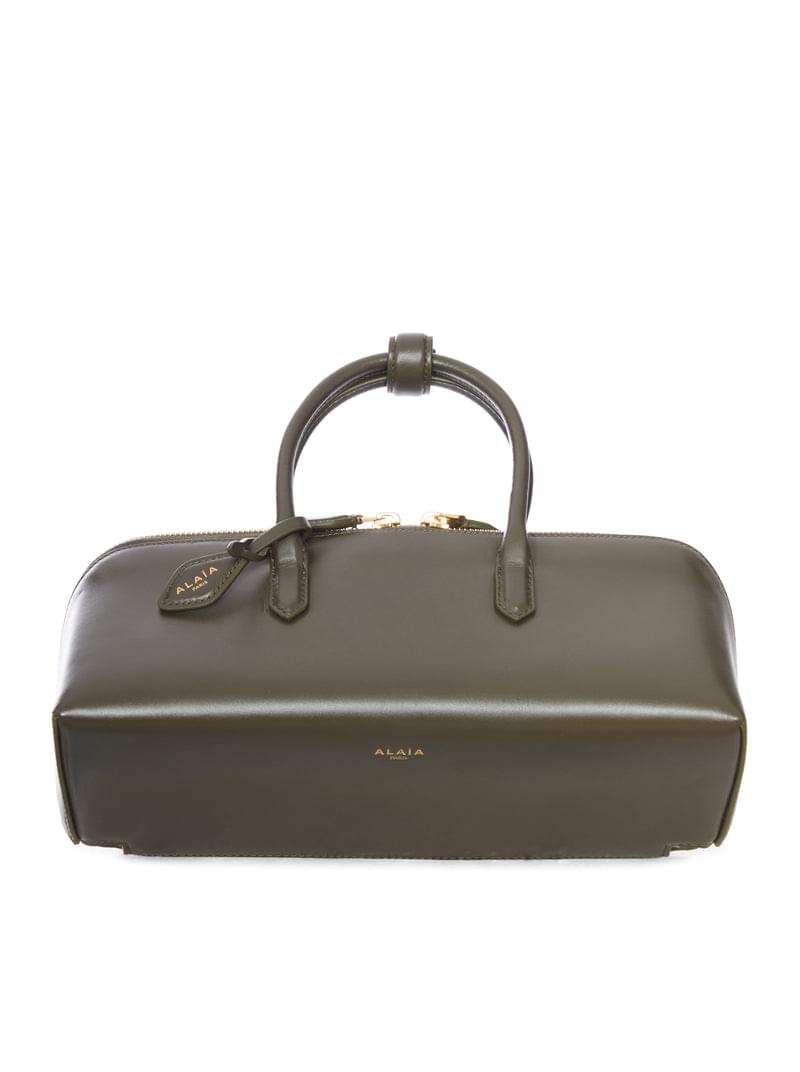 Alaia Women Delta Small Calfskin Box Bag ALAIA