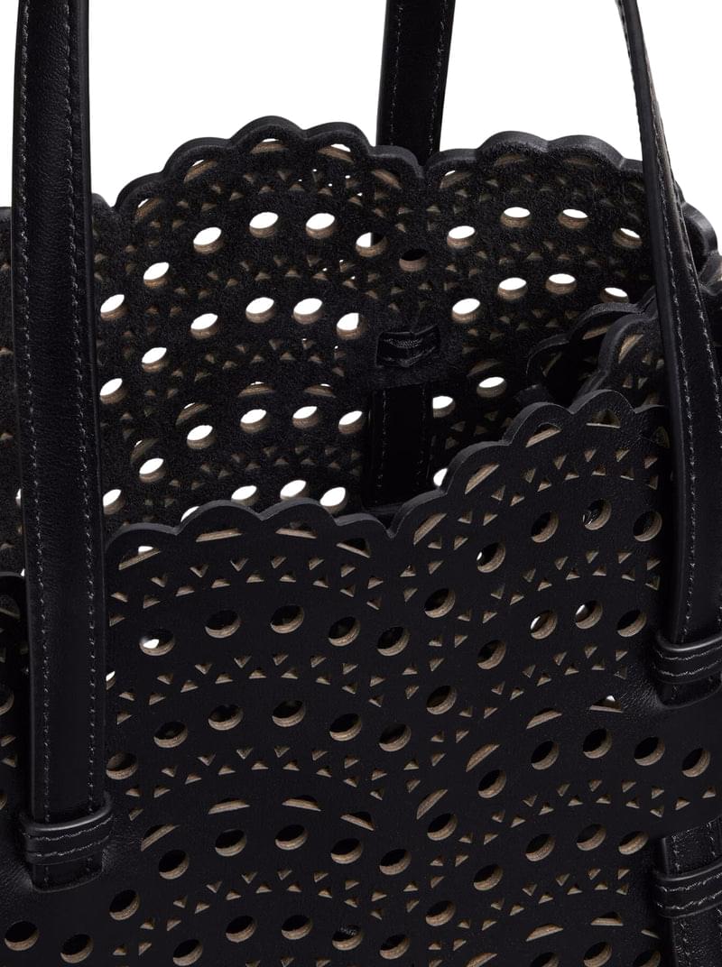 Alaia Women Mina 25 Leather Bag ALAIA