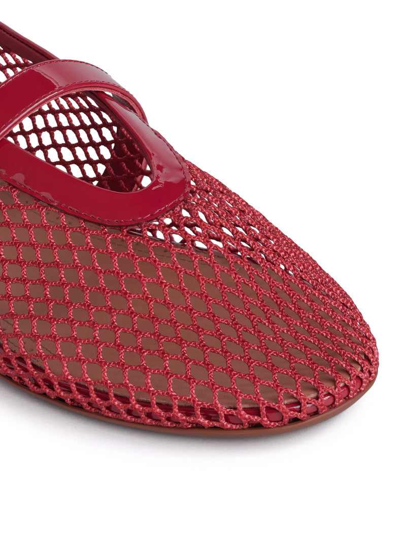 Alaia Women Flat Mesh Ballerinas ALAIA