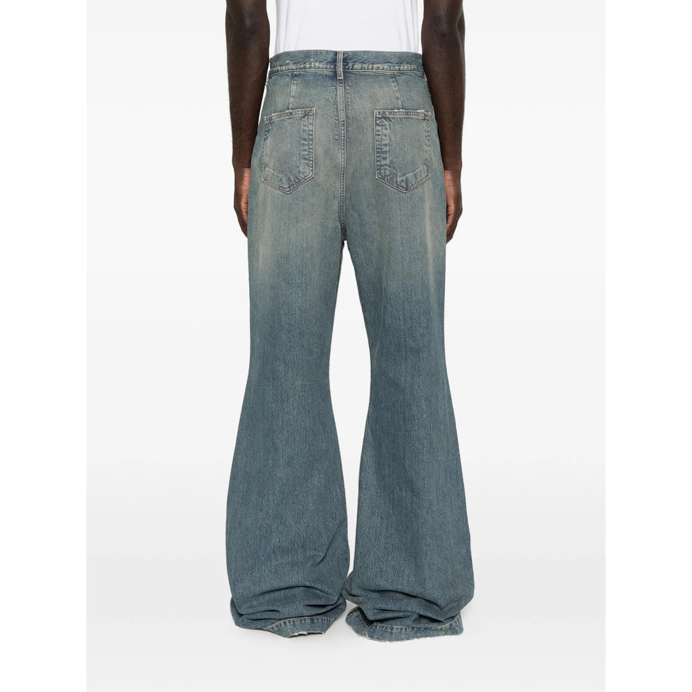Rick Owens Drkshdw Blue Denim - Wide-Leg Jeans Men RICK OWENS