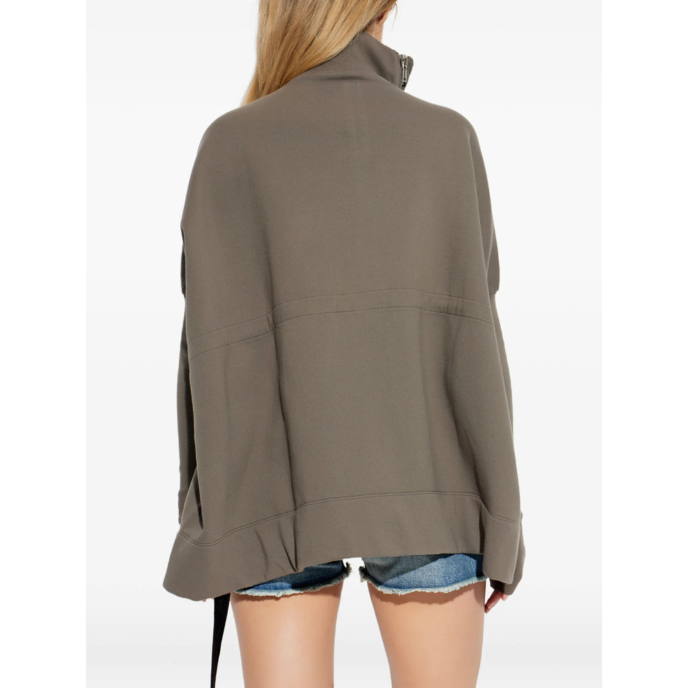 Rick Owens Drkshdw Grey Tops - Sweatshirts Women RICK OWENS