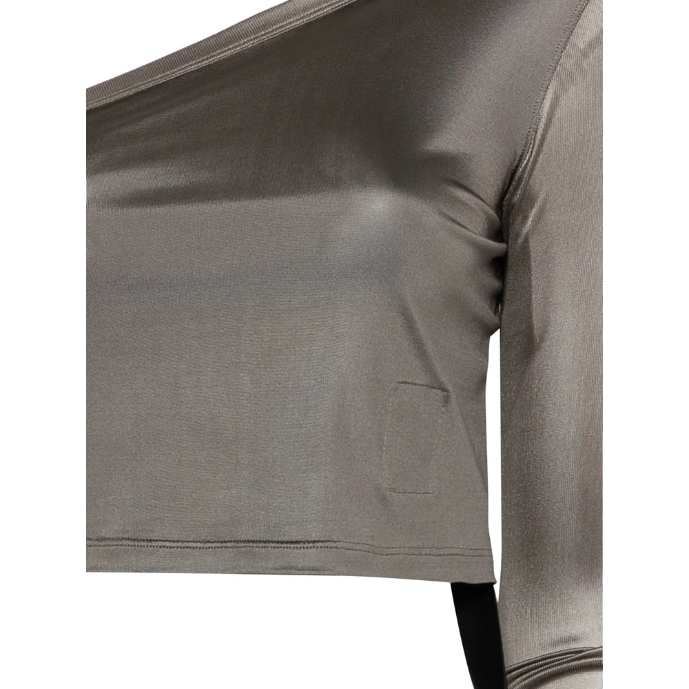 Rick Owens Drkshdw Grey Tops - T-Shirts & Jerseys Women RICK OWENS