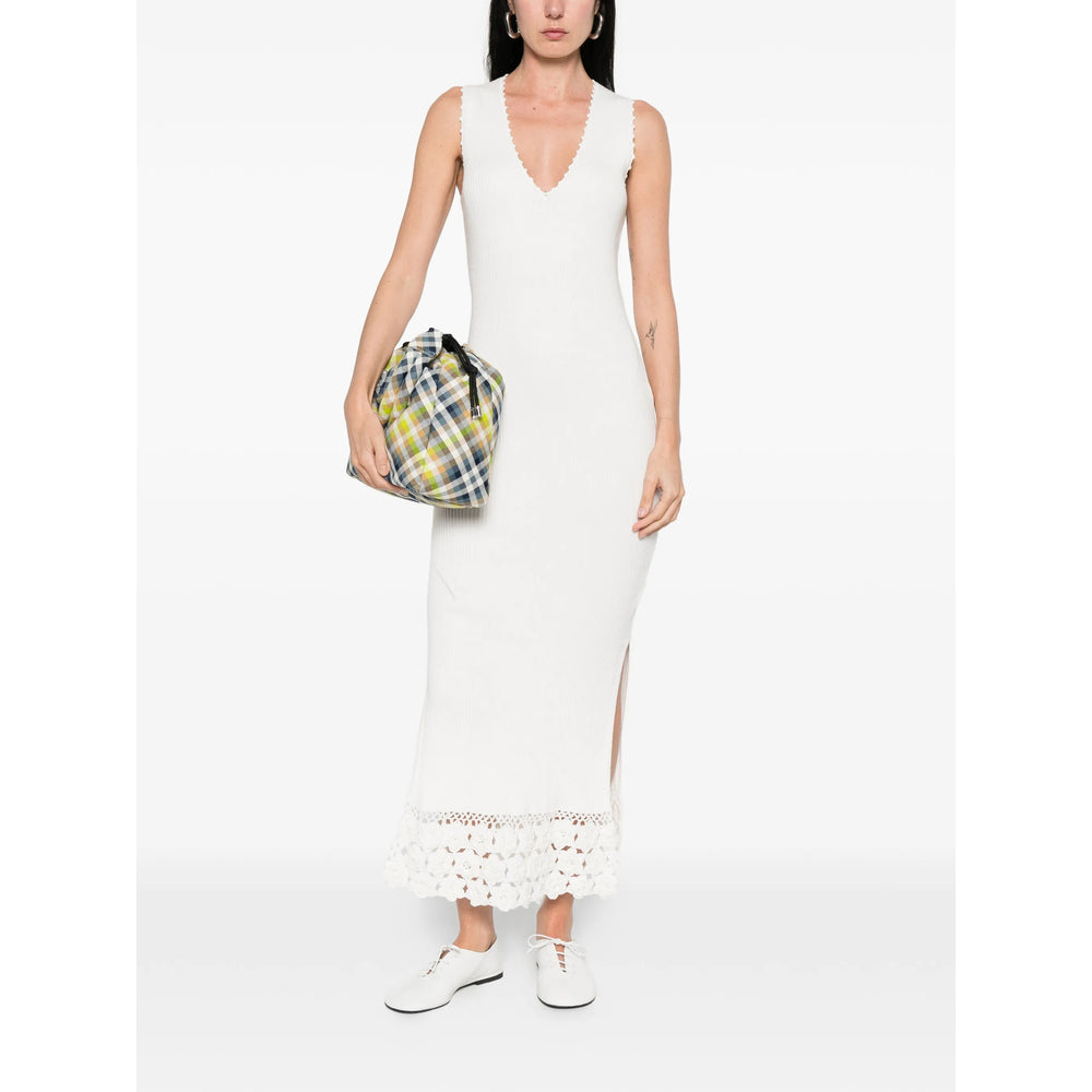 Ganni Neutrals Dresses - Day Dresses Women GANNI