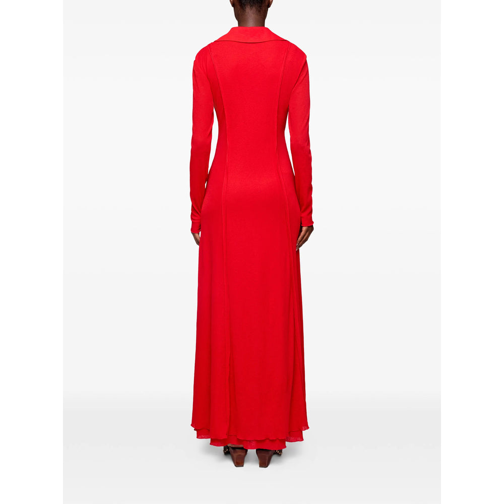 Ganni Red Dresses - Day Dresses Women GANNI
