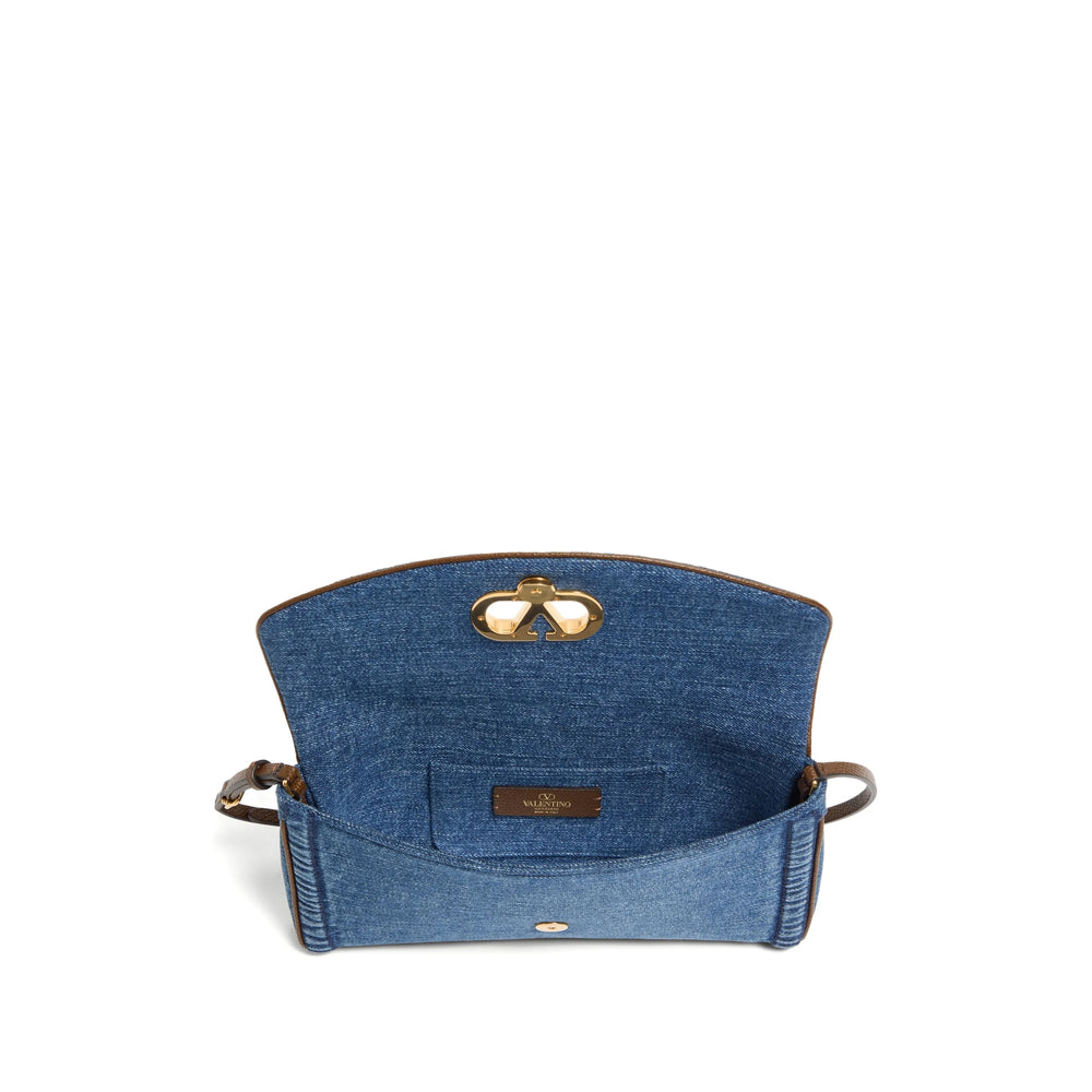 Valentino Garavani Blue Shoulder Bags Women VALENTINO GARAVANI