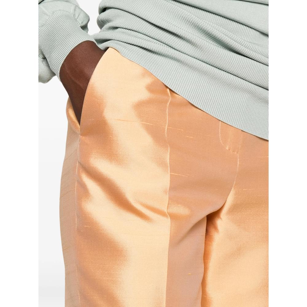 Valentino Orange Trousers - Tailored Trousers Women VALENTINO