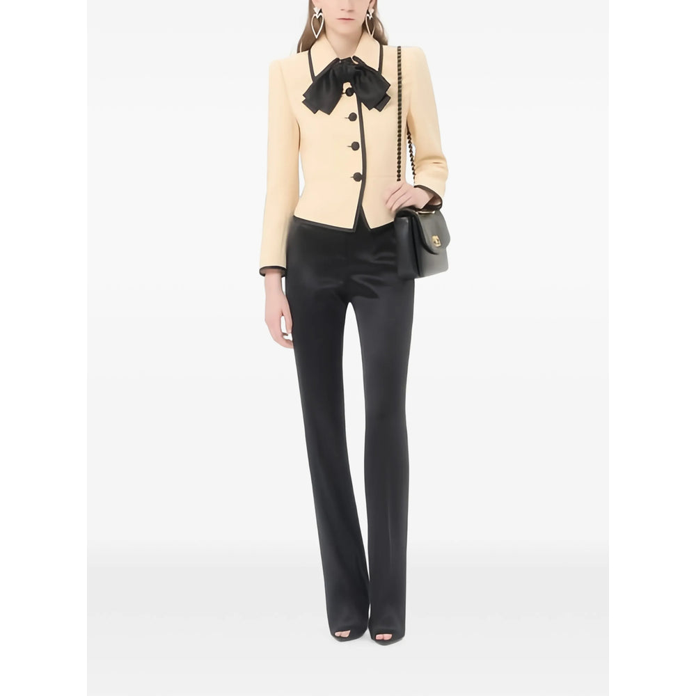 Valentino Black Trousers - Tailored Trousers Women VALENTINO