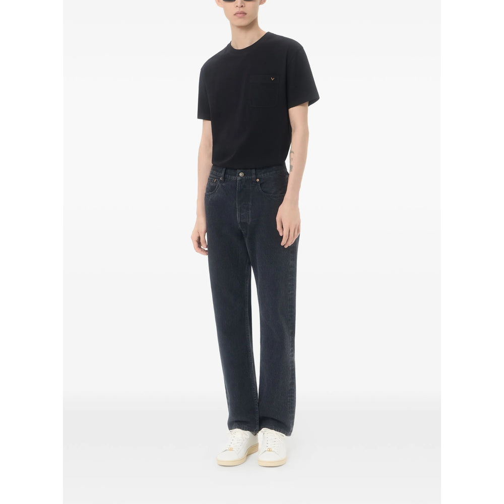 Valentino Black T-Shirts & Vests - T-Shirts Men VALENTINO